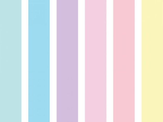 Cores pasteis
