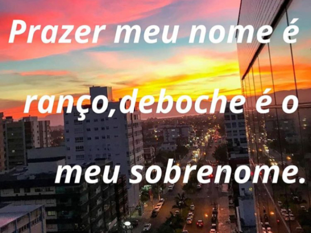 Nda, sou da paz