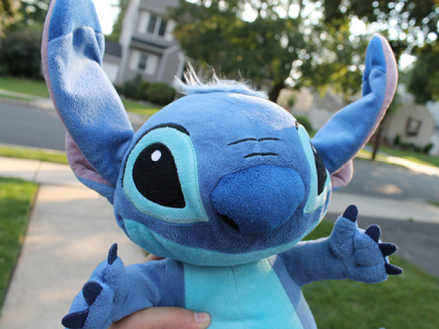 Um stitch.