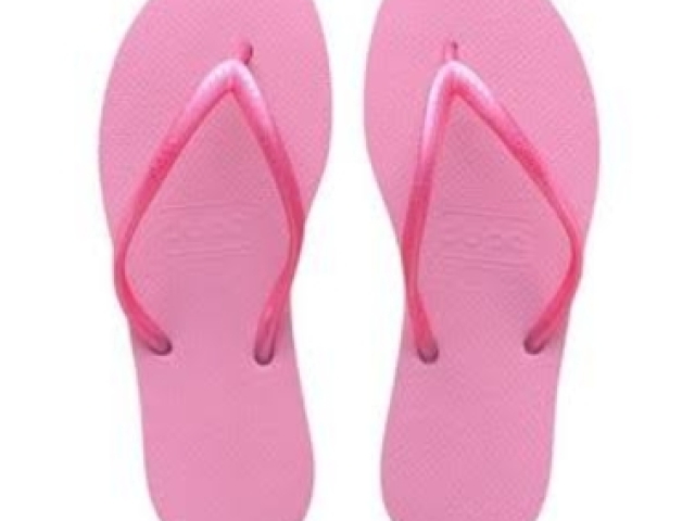 Chinelo rosa