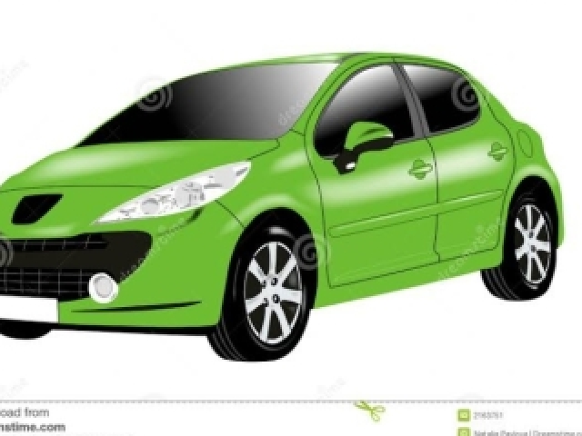 Carro verde