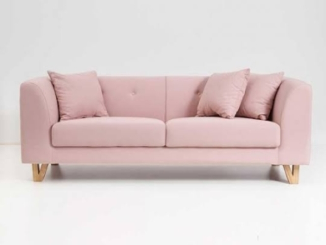 Sofa rosa