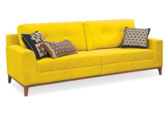 Sofa amarelo