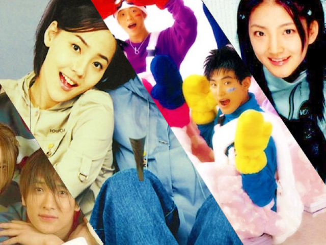 1º Geração (1992 - 2000) - Seo Taiji and Boys, H.O.T., S.E.S, Shinhwa, Fin.KL, GOD...