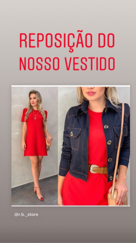 Roupa decotada