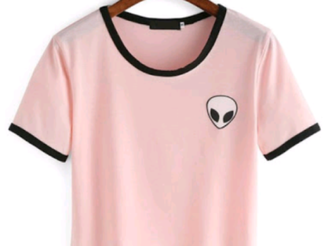 Blusa alien rosa