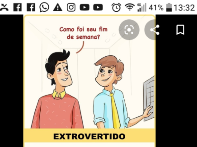 Extrovertido(a)