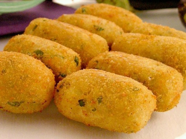 Bolinho de berinjela