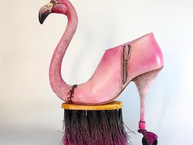 Esse de flamingo, moda verão espetacular! 😋