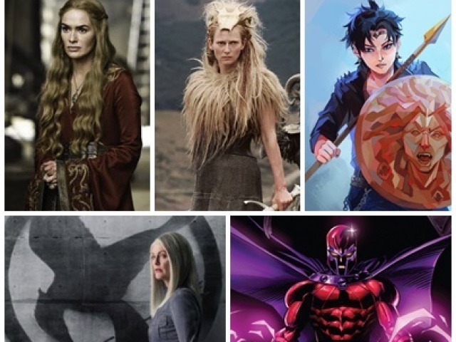 Cersei Lannister, Alma Coin, Feiticeira Branca, Magneto, Thalia Grace