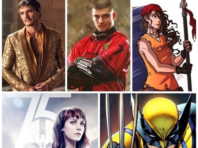 Oberyn Martell, Johanna Mason, Wolverine, Viktor Krum, Clarisse La Rue