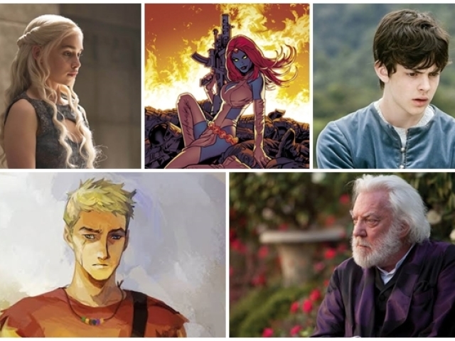 Daenerys Targaryen, Presidente Snow, Edmundo Pevensie, Mística, Luke Castellan