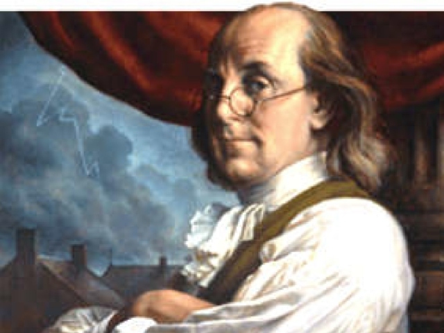 Benjamin Franklin.