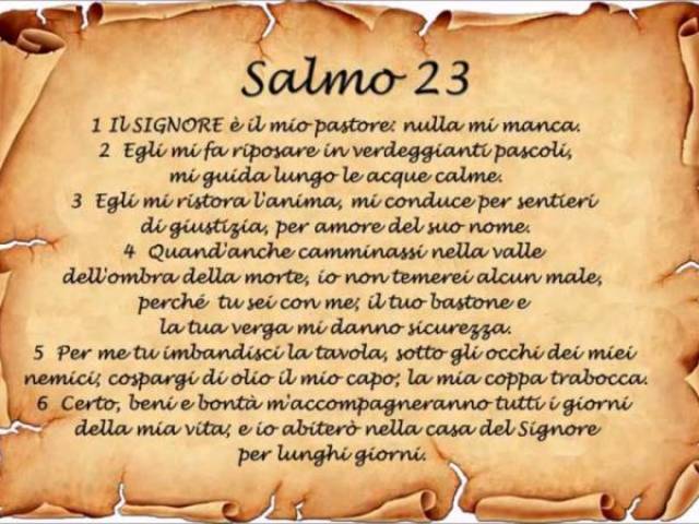 Salmo 23.