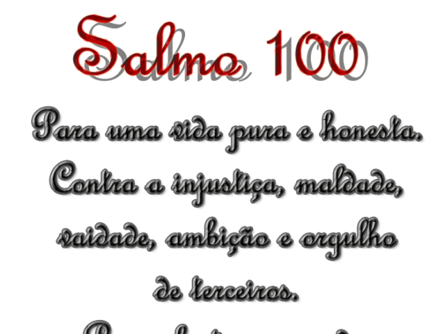 Salmo 100.