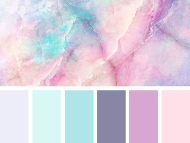 Cores Pastéis