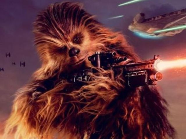 O adorável Chewbacca.