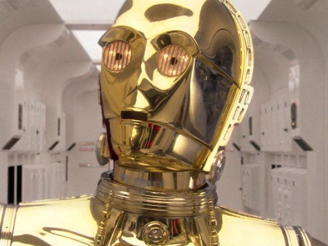 O icônico C3PO.