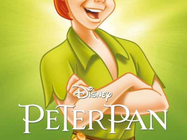 As aventura de Peter Pan.