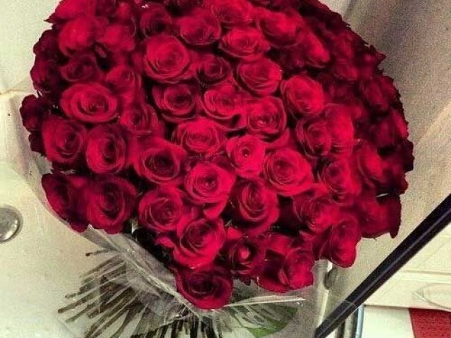 Um buque de Rosas