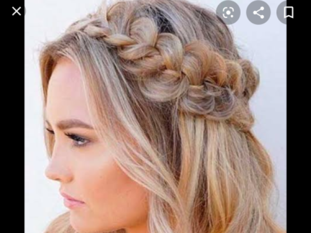 Com penteado