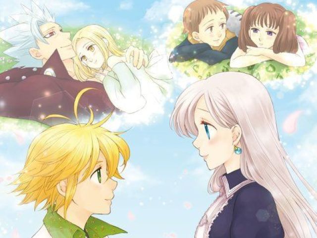 Qual casal de Nanatsu no Taizai te representa?