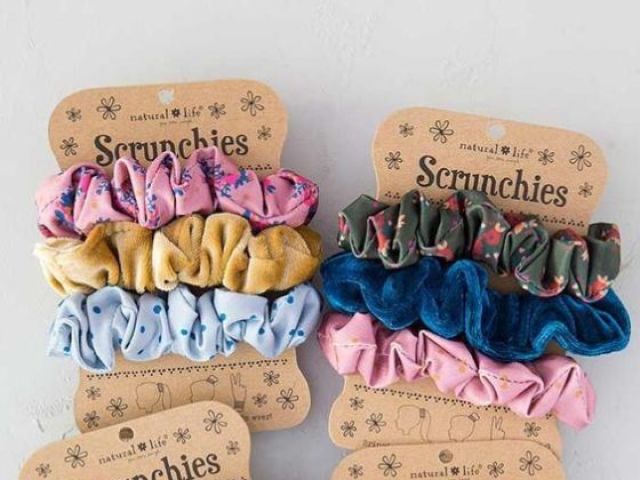 scrunchies estampados