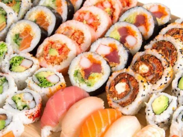 Sushi e Salmão