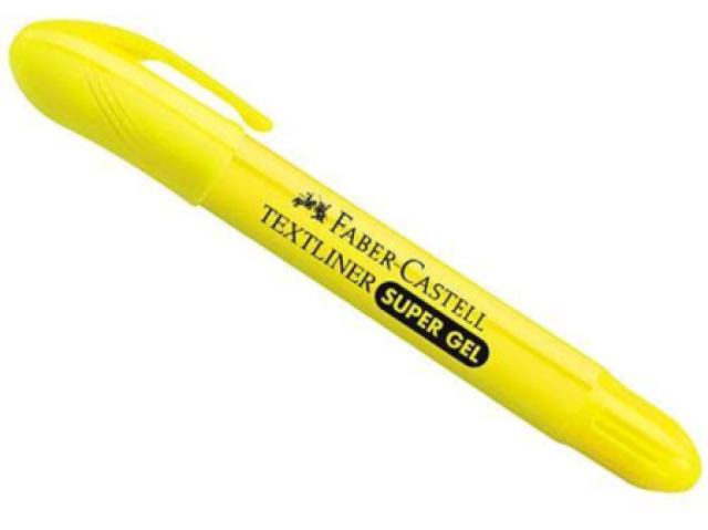Em gel amarelo