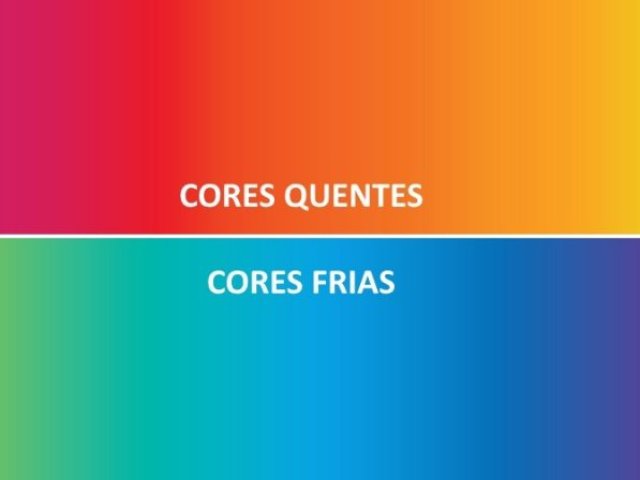 core quentes e frias