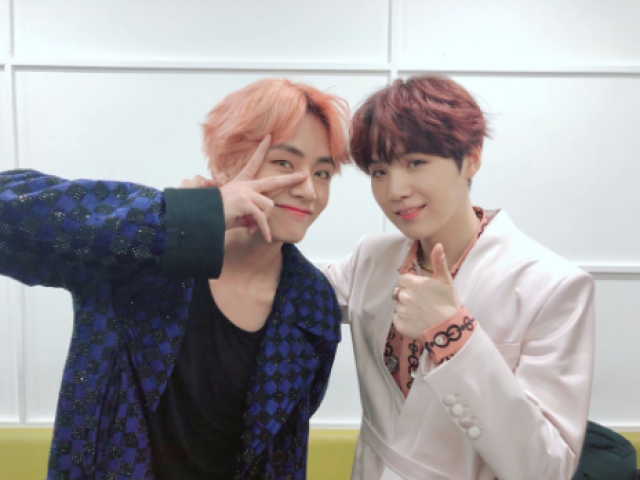 Yoongi e Taehyung