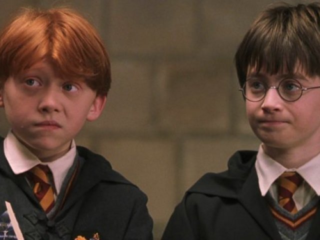 harry e ron -harry potter-