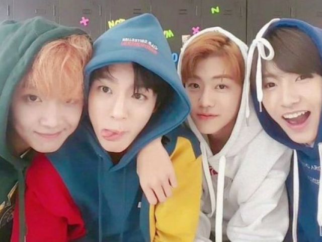 Haechan, Jeno, Jaemin e Renjun