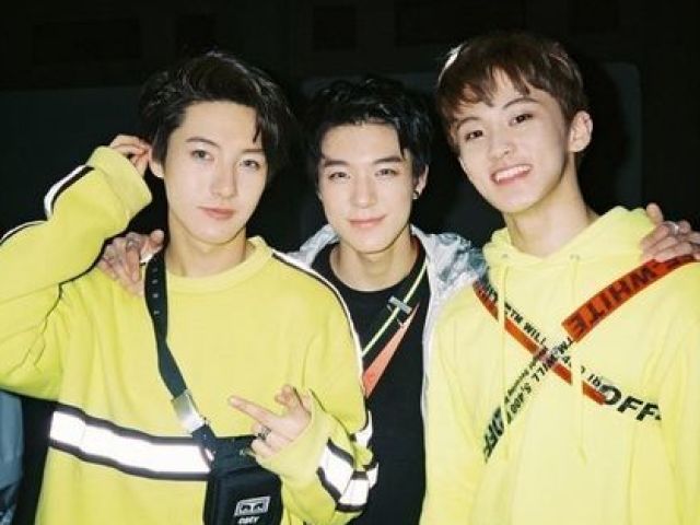 Renjun, Jeno e Mark