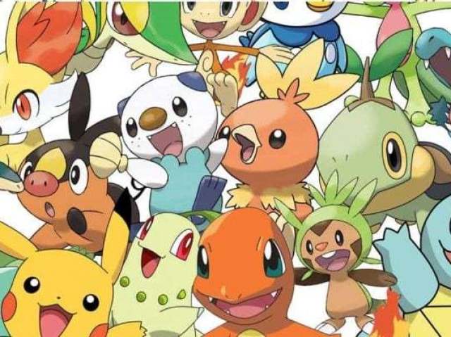 Você conhece os inicias do Pokémon?