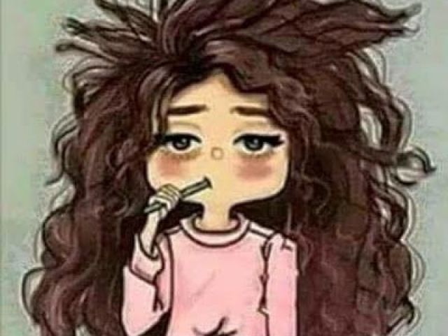 "..."
*Acorda com sono*