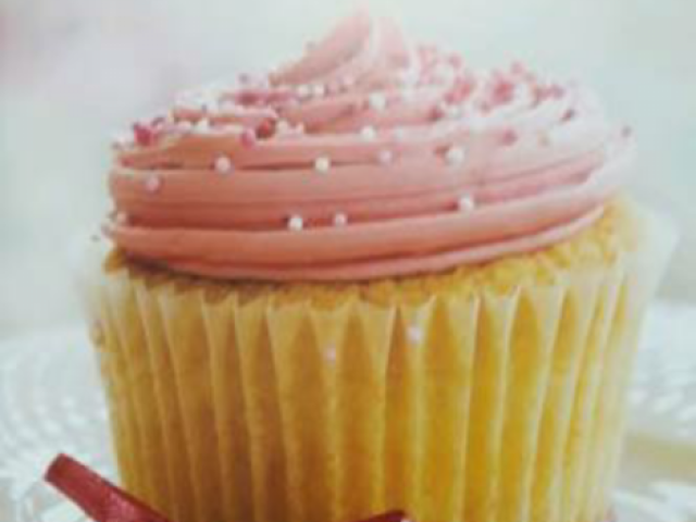 RECEITA, cupcake de baunilha