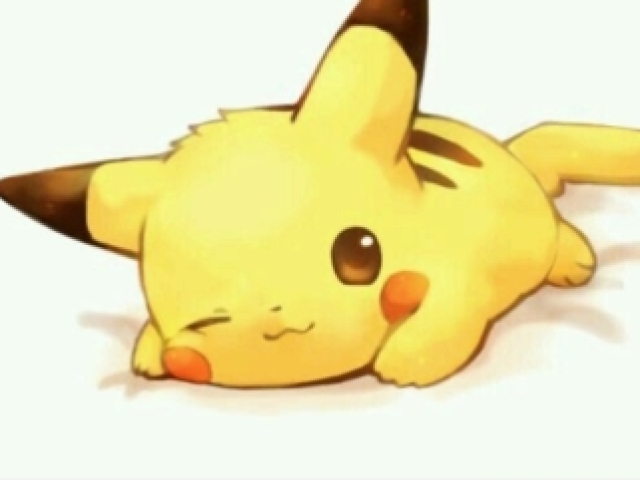 Ah pickachu (tchau)