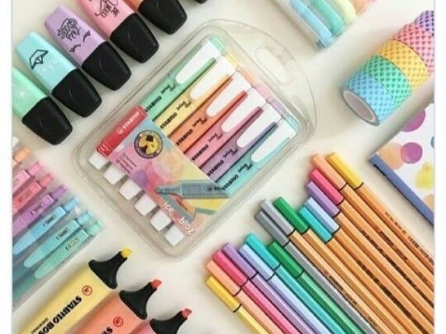 ~MATERIAL CORES PASTÉIS~
