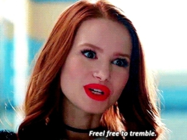 Hi, I'm Cheryl Blossom, aka Cheryl Bombshell, wich means... I need no reasons, I simply... am. Feel free to tremble.