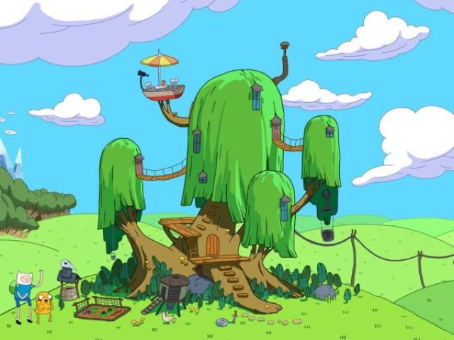 Casa na árvore do Finn e Jake
