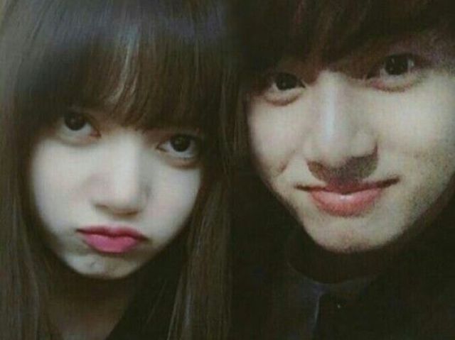 Lisa e Jungkook (Bts)