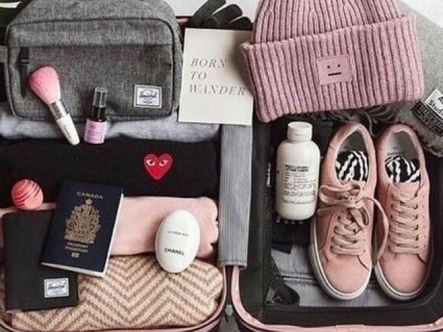 Monte sua mala e descubra para onde você irá viajar!