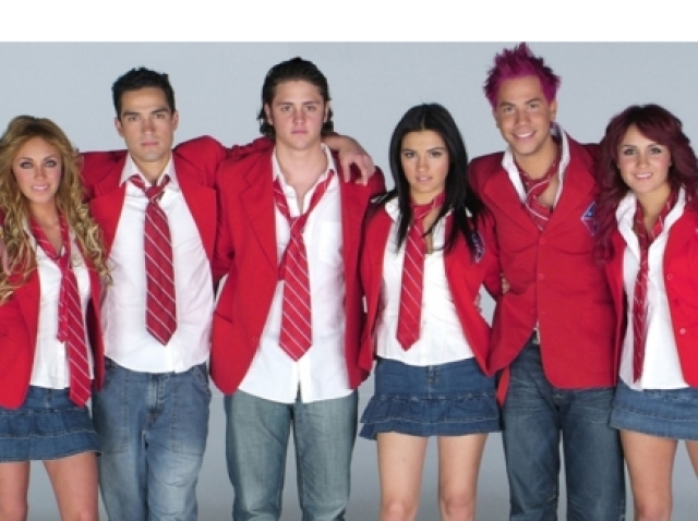 Os cantores de Rebelde