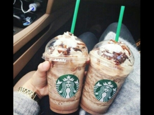 Copos do Starbucks