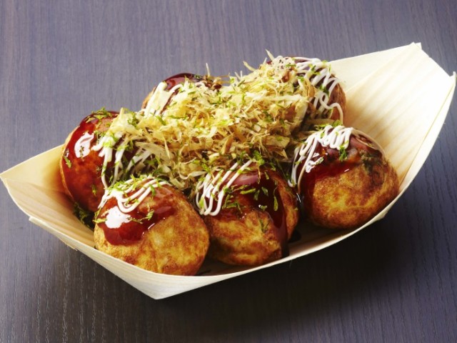 Takoyaki.