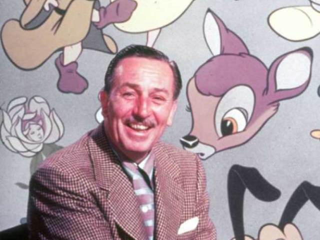 Walt Disney.