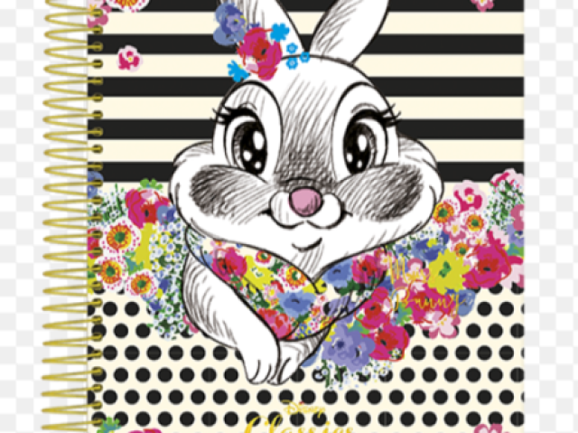 caderno coelhinho