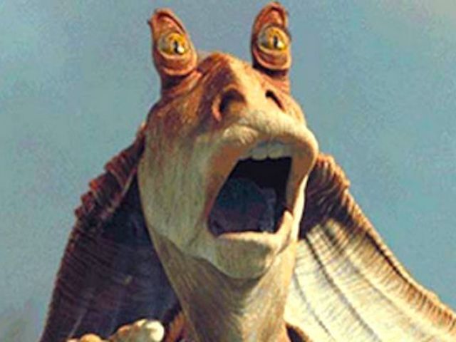 Jar Jar Binks de "Star Wars"