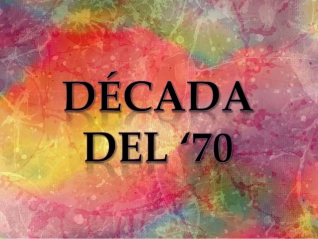 Década de 70.